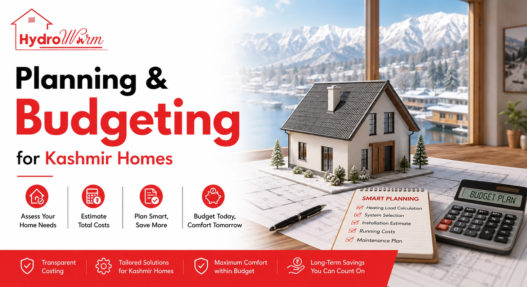 planning and budgeting for kashmir homes